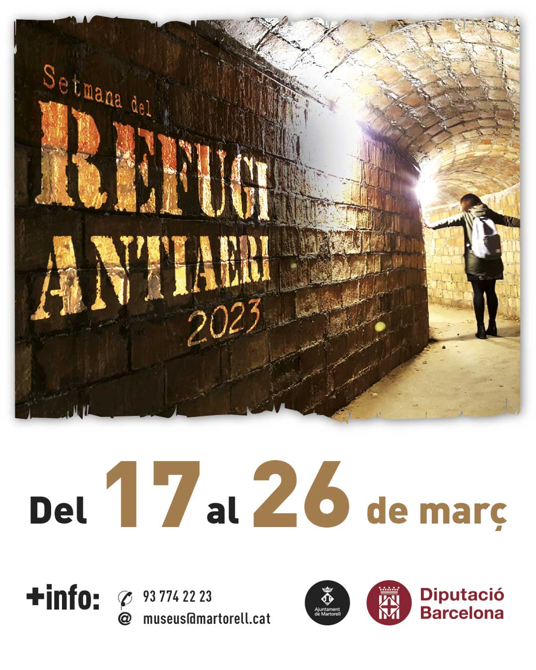 Comença la Setmana del Refugi Antiaeri per enriquir la memòria històrica