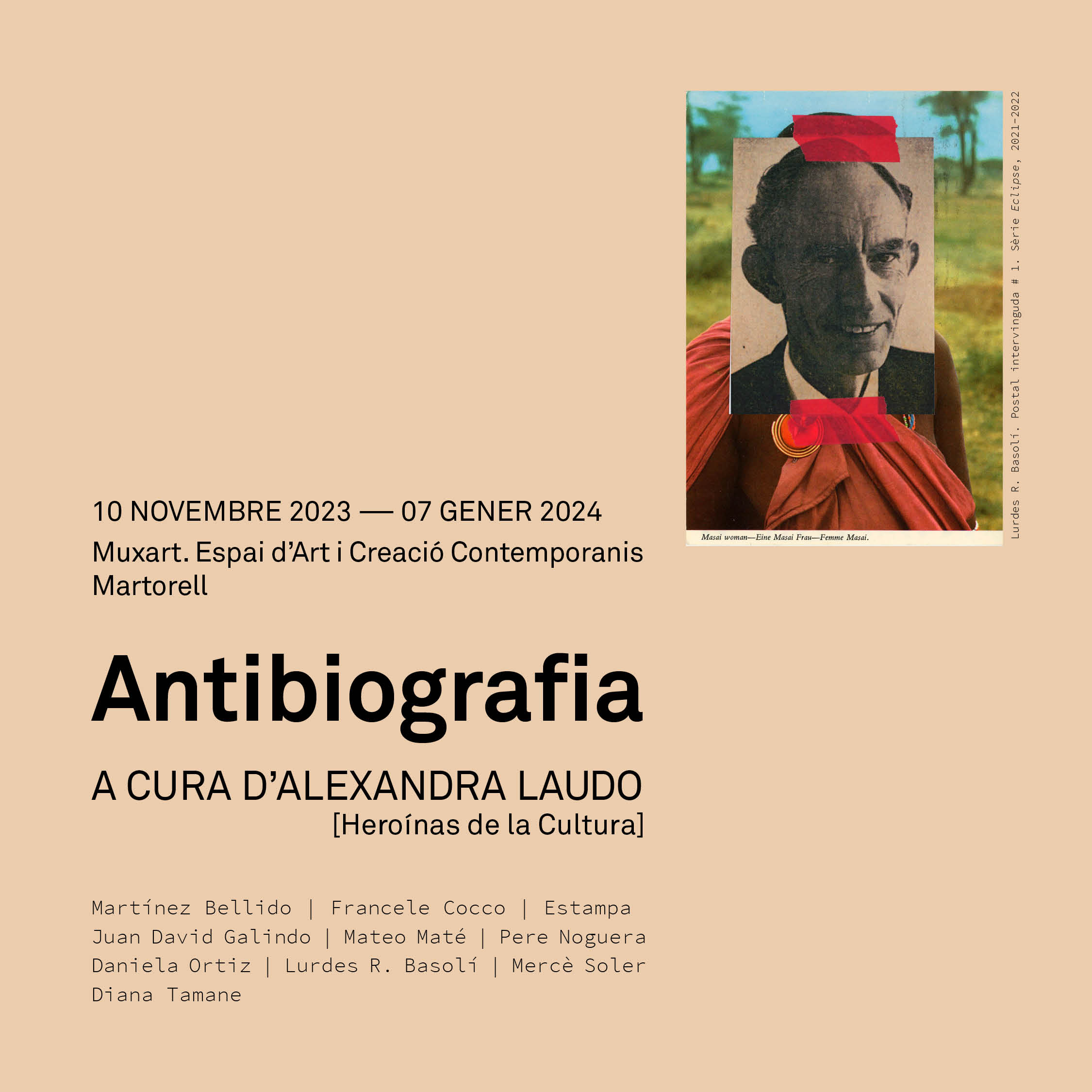 Inauguració de l’exposició ‘Antibiografia’