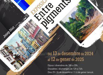 ‘Entre Pigments. Pere Bernadó, Josep Díaz-Galera i Àngel Linares.