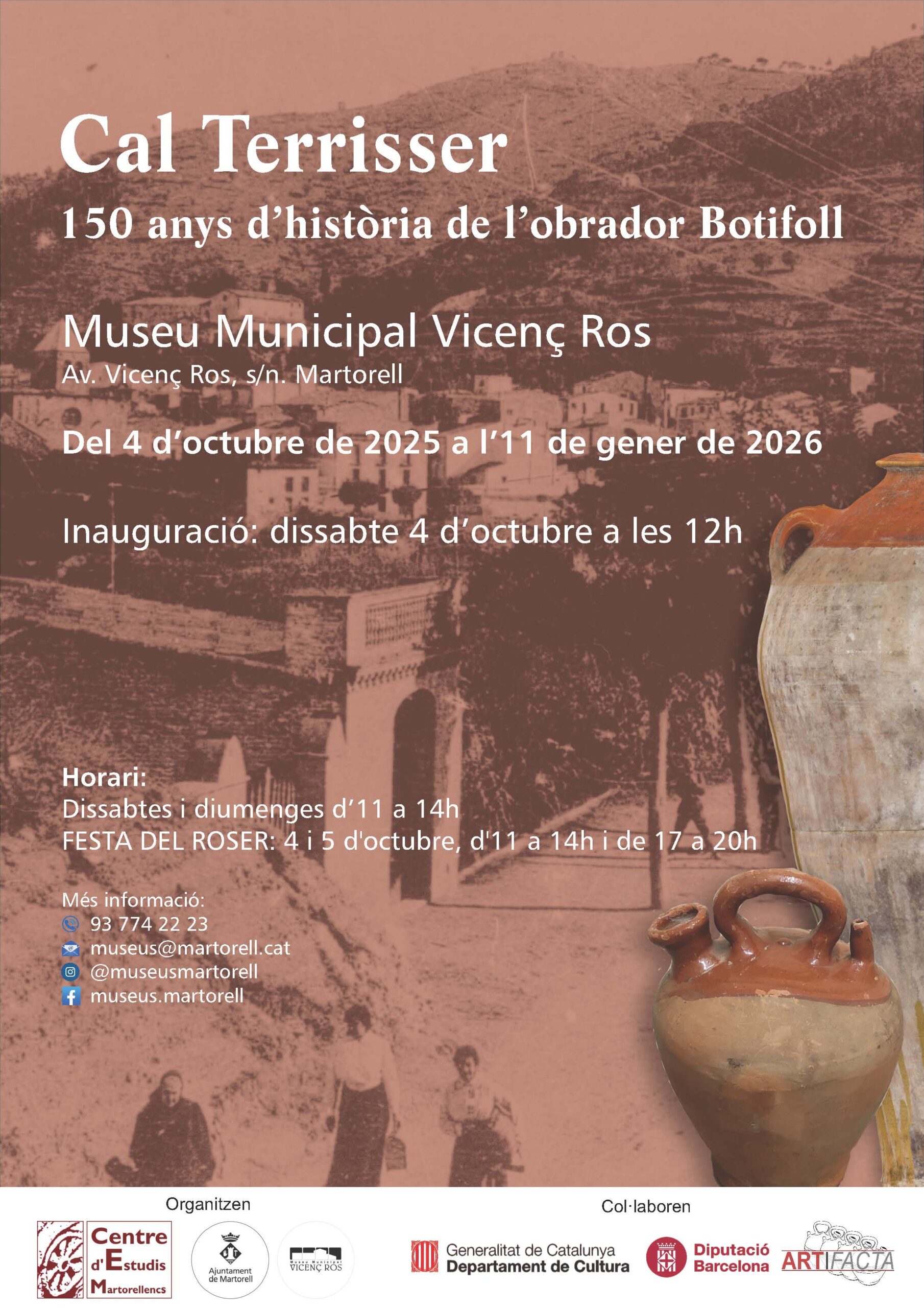 ‘Cal Terrisser. 150 anys d’història de l’obrador Botifoll.’