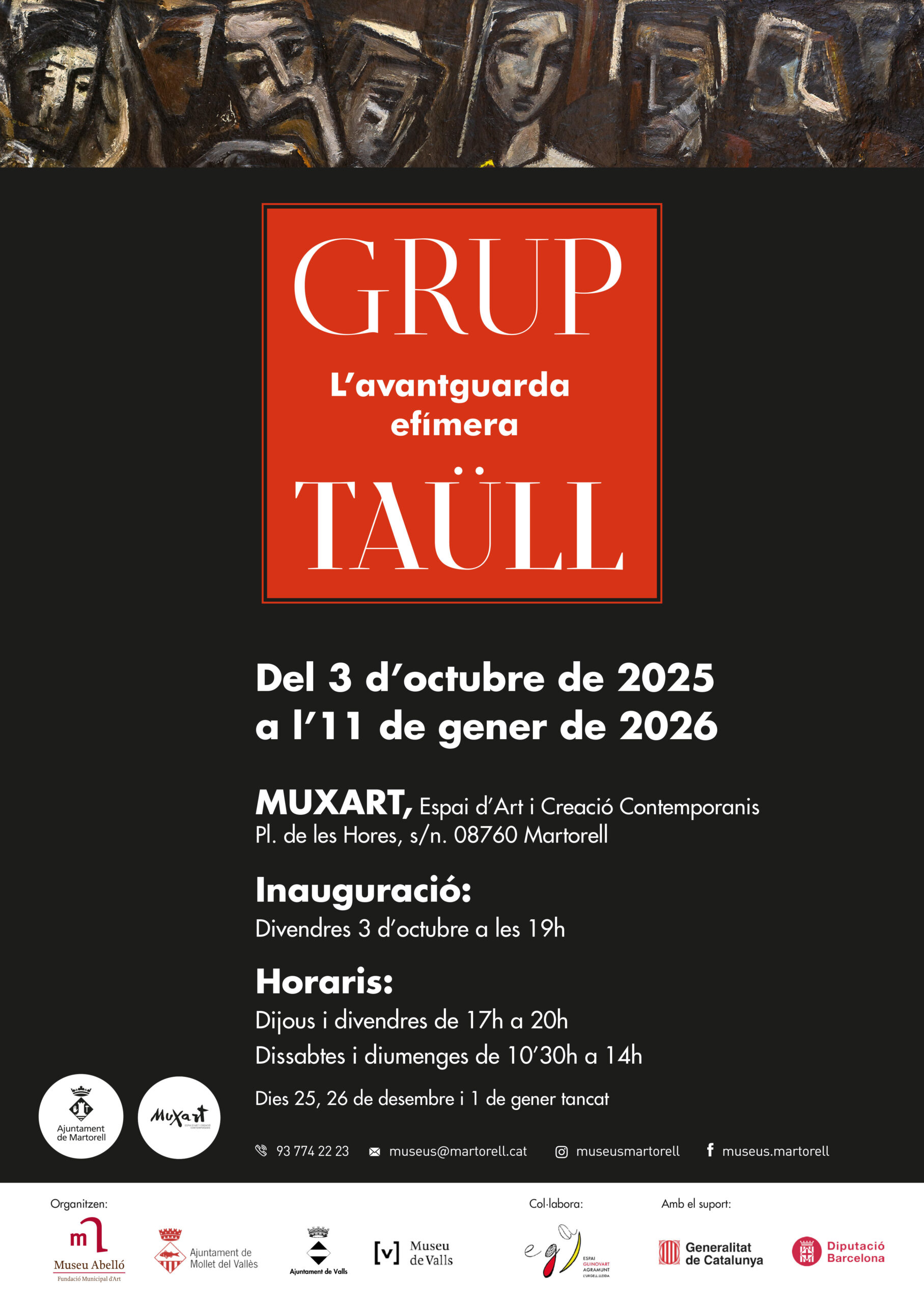 Inauguració de l’exposició ‘Grup Taüll. L’avantguarda efímera’