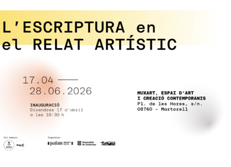 ‘L’ESCRIPTURA EN EL RELAT ARTÍSTIC’